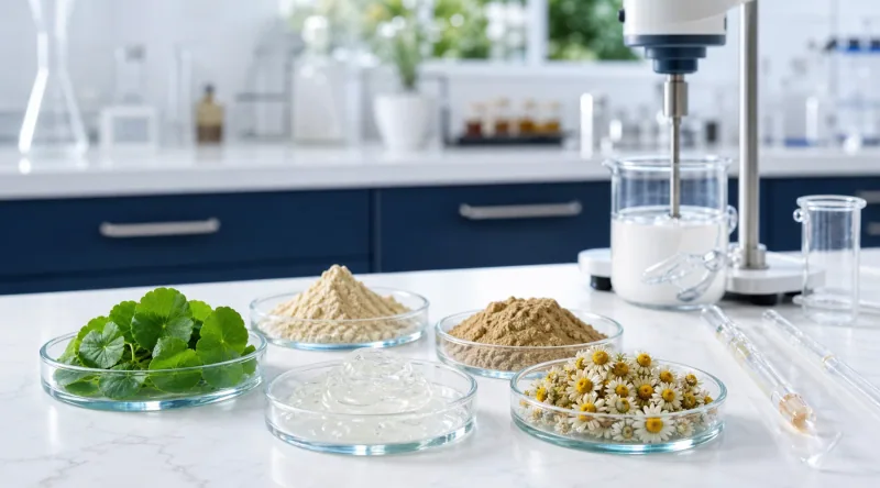 Cosmetic Botanical Extracts: Selecting Centella, Aloe, Licorice and Chamomile Grades